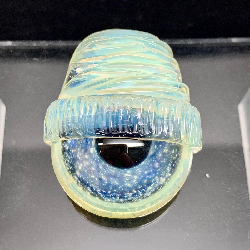 Junkie Glass Pendant with Opal