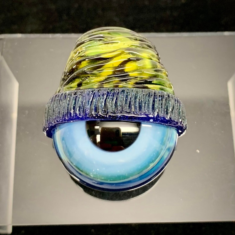 Junkie Glass Pendant with Opal