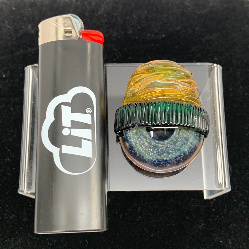 Junkie Glass Pendant with Opal