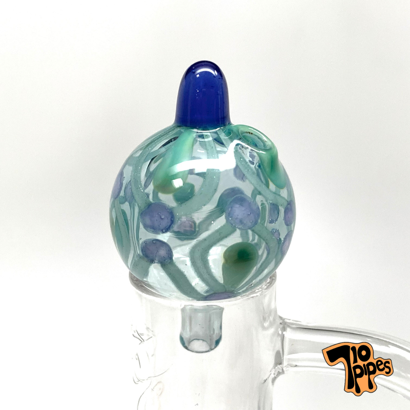 Lyric Bubble Cap Fancy (Blue, Purple, & Green)