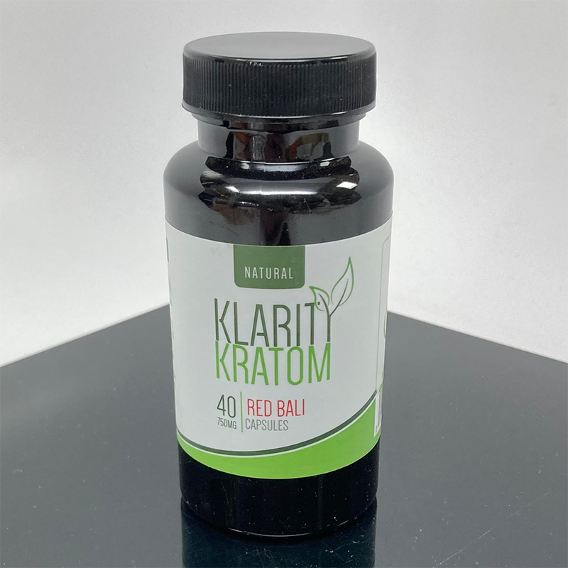 Klarity Kratom Red Bali Capsules