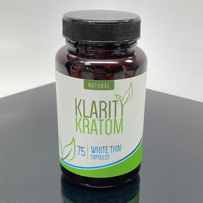 Klarity Kratom White Thai Capsules