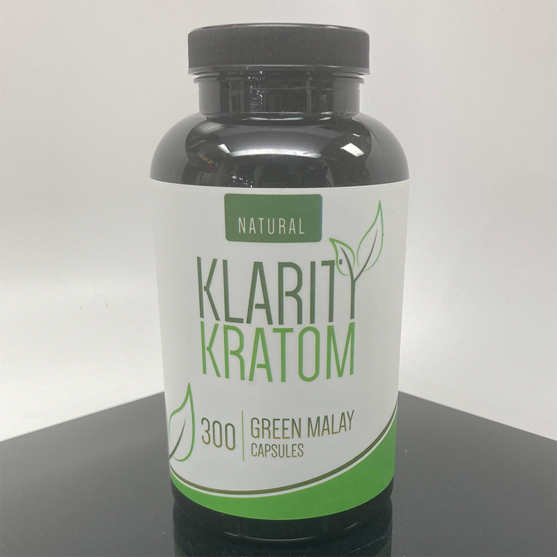 Klarity Kratom Green Malay Capsules
