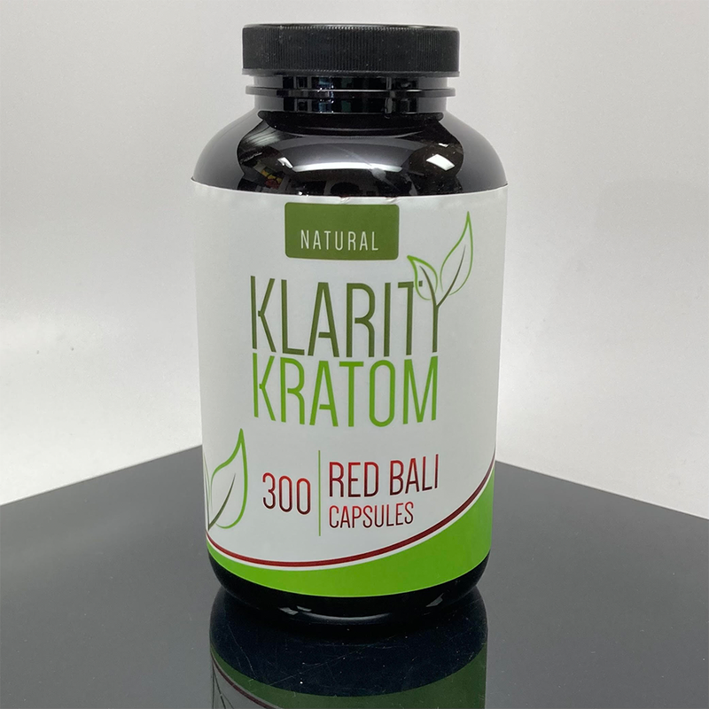 Klarity Kratom Red Bali Capsules