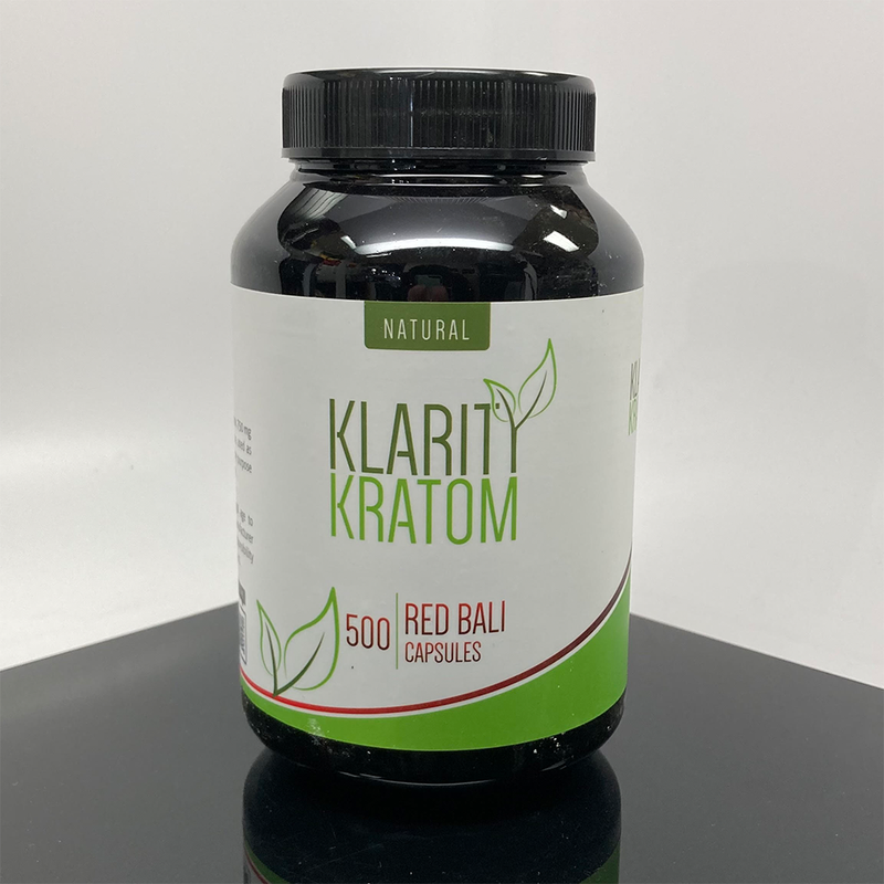 Klarity Kratom Red Bali Capsules