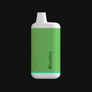 710 Pipes Smoke Shop Randy's Inspo in green 510 concentrate vape battery with a sleek, compact, and portable design.