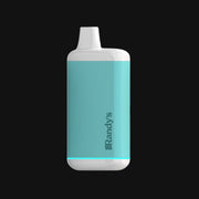 710 Pipes Smoke Shop Randy's Inspo 510 battery in teal and white, a compact concentrate vape for discreet use.