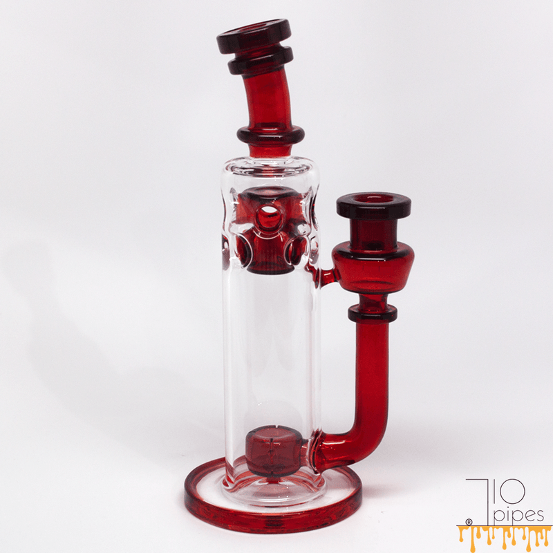 Red Tail Glass Fab Stack Purple