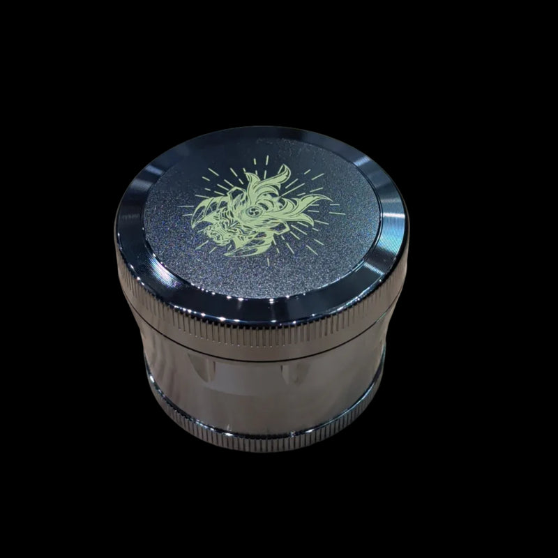 Shredder 4pc 63mm Domed Grinder w/ Beveled Rim #9