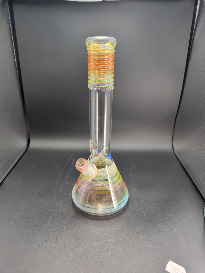 Mary Jane 50x5 Gold & Silver Fumed Beaker #6