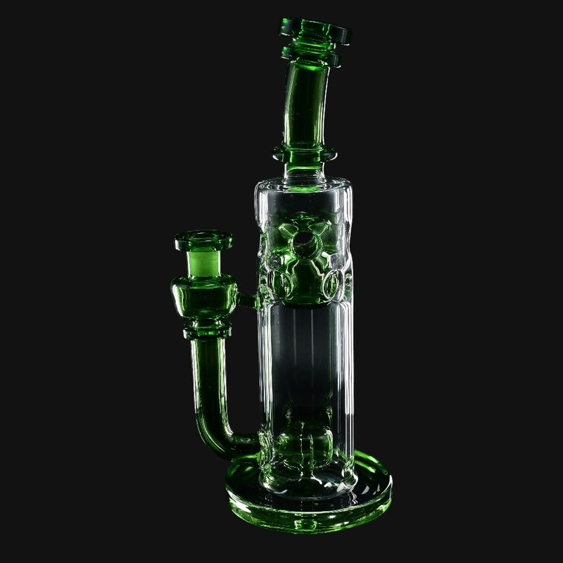 Red Tail Glass Mini Fab Stack Green
