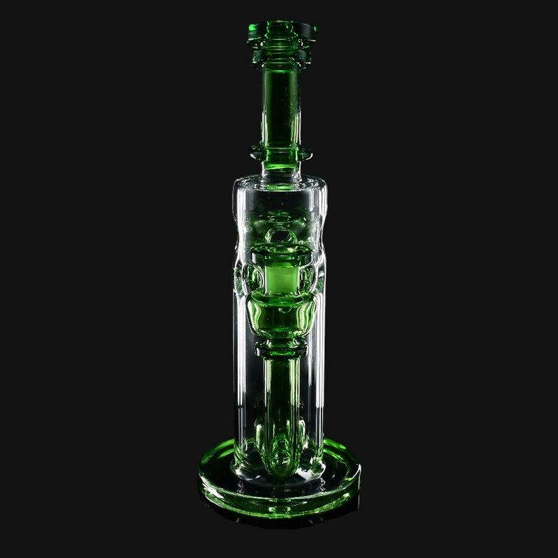 Red Tail Glass Mini Fab Stack Green