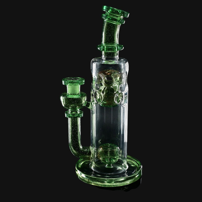 Red Tail Glass Mini Fab Stack Green