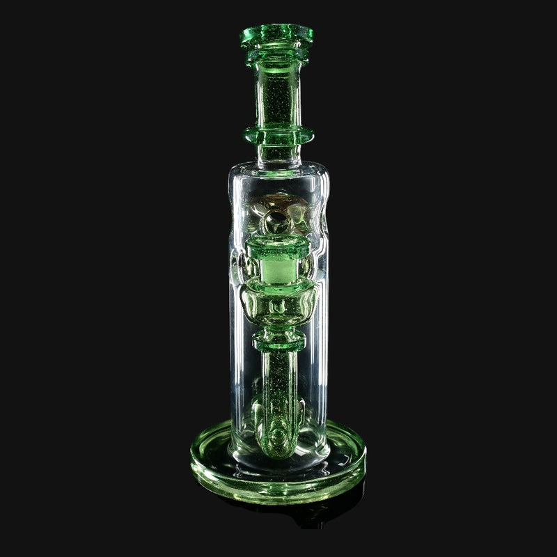 Red Tail Glass Mini Fab Stack Green