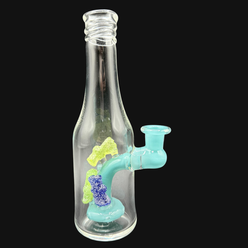 Emperial Glass Bottle - Teal