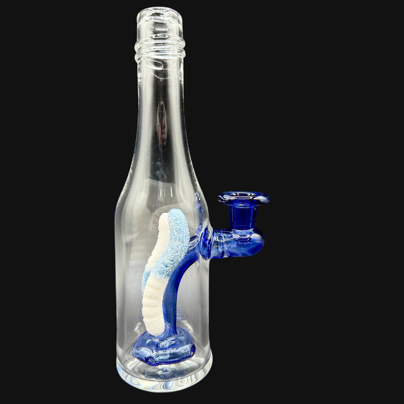 Emperial Glass Bottle- Blue