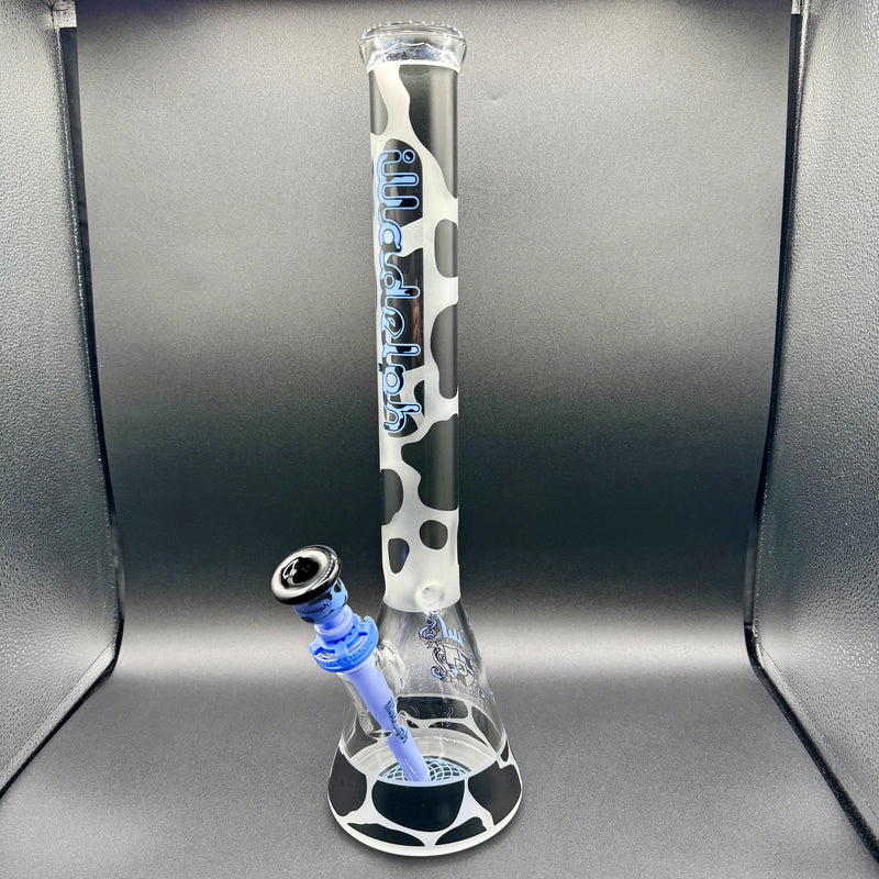 Illadelph Frosted Cow Logo Beaker