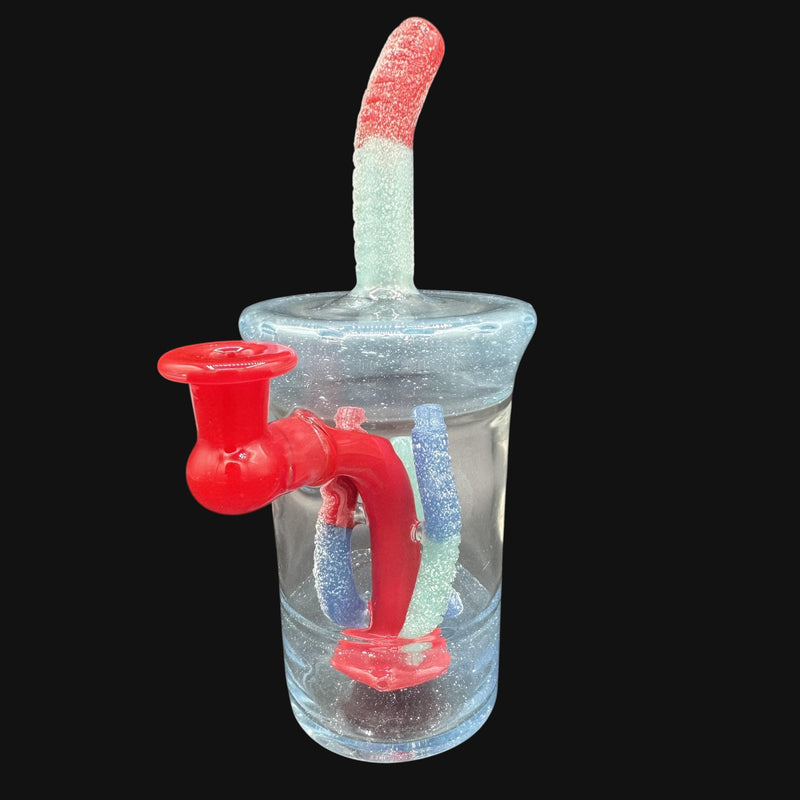 Emperial Glass Cup - Red