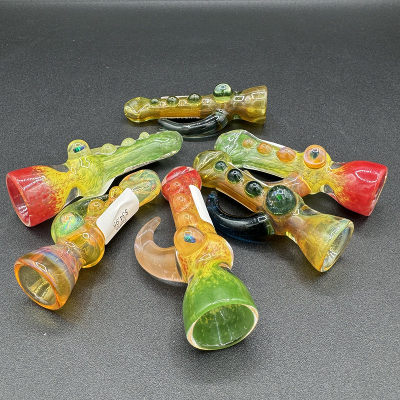 Trippy Meat Opal Horn Chillum