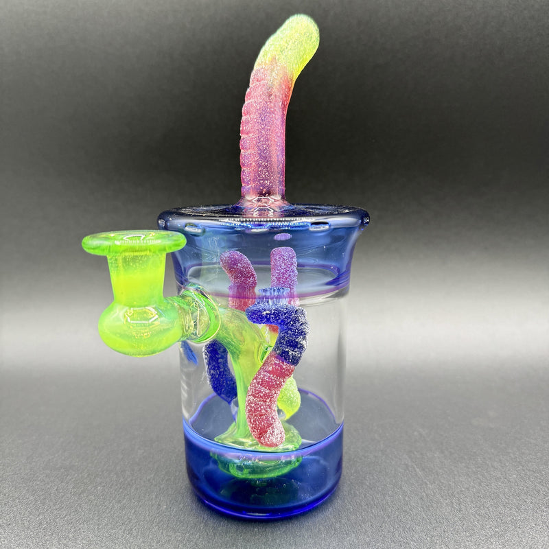 Emperial Glass Cup- Blue/Green