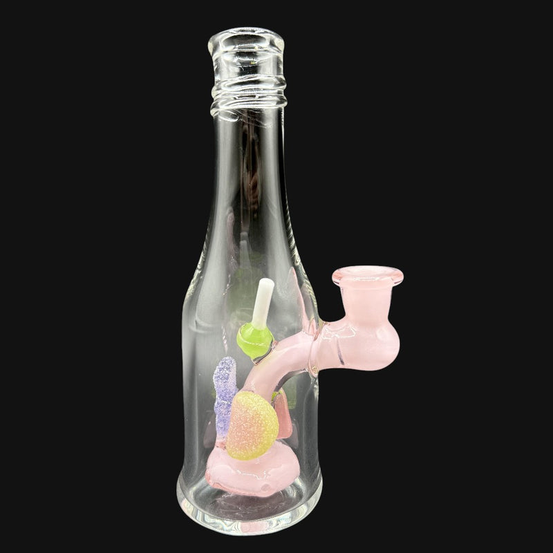 Emperial Glass Bottle - Pink