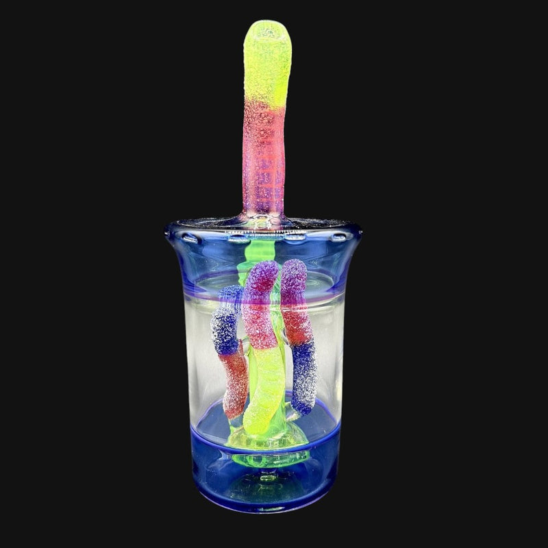 Emperial Glass Cup- Blue/Green