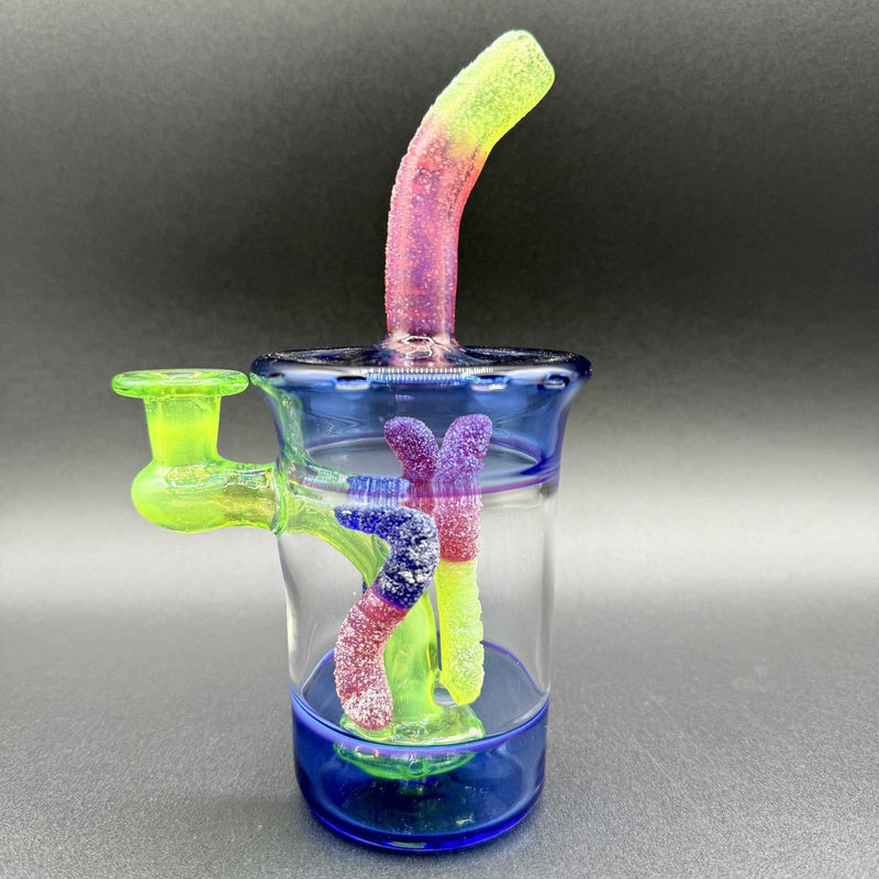 Emperial Glass Cup- Blue/Green