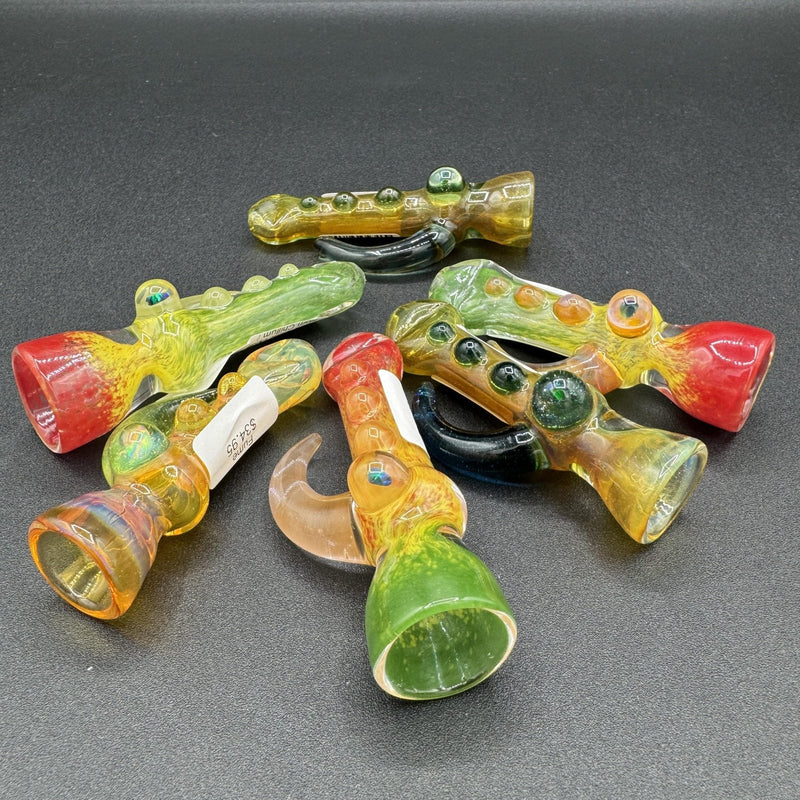 Trippy Meat Opal Horn Chillum
