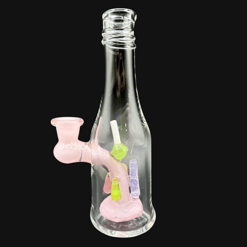Emperial Glass Bottle - Pink