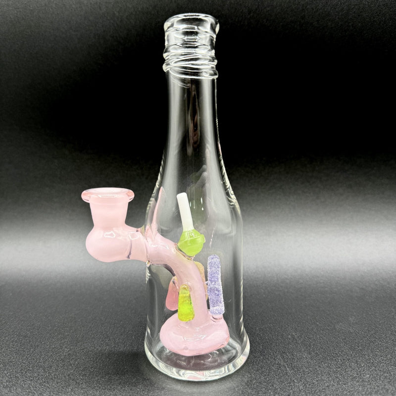 Emperial Glass Bottle - Pink