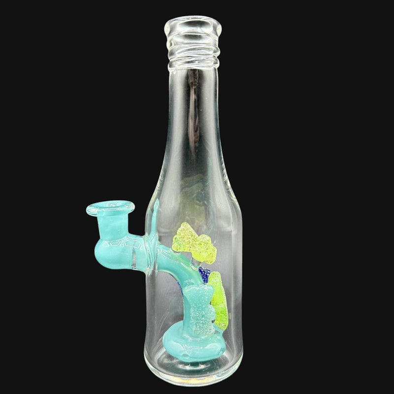 Emperial Glass Bottle - Teal