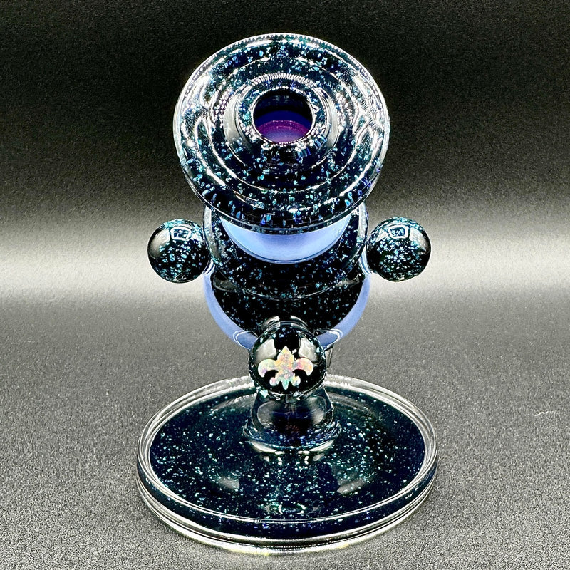 Cajun Glass X Marni420 Heliosphere | Blue Satin Opal