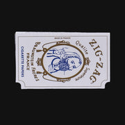 front view of zig zag original cigarette joint rolling papers