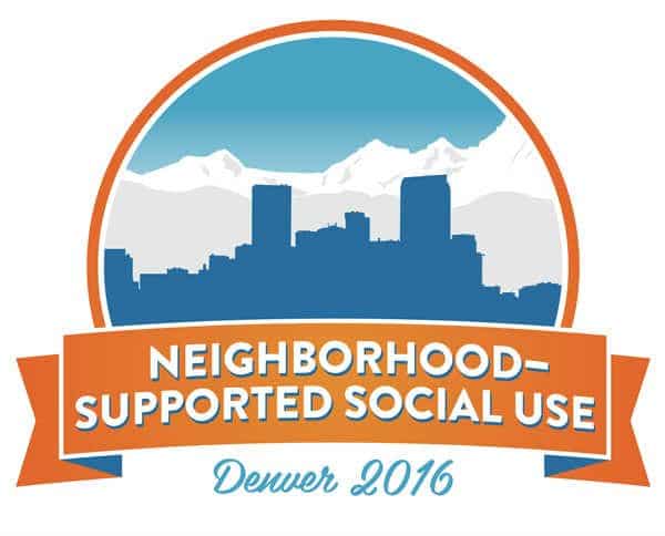 Neighborhood-Supported Social Use Denver 2016 badge graphic