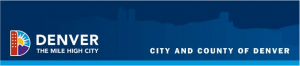 Banner logo for the City and County of Denver, CO