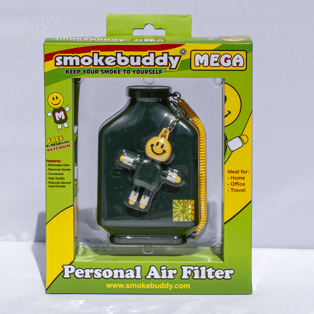 green Smoke Buddy MEGA Luftfilter Personal Air Filter SmokeBuddy