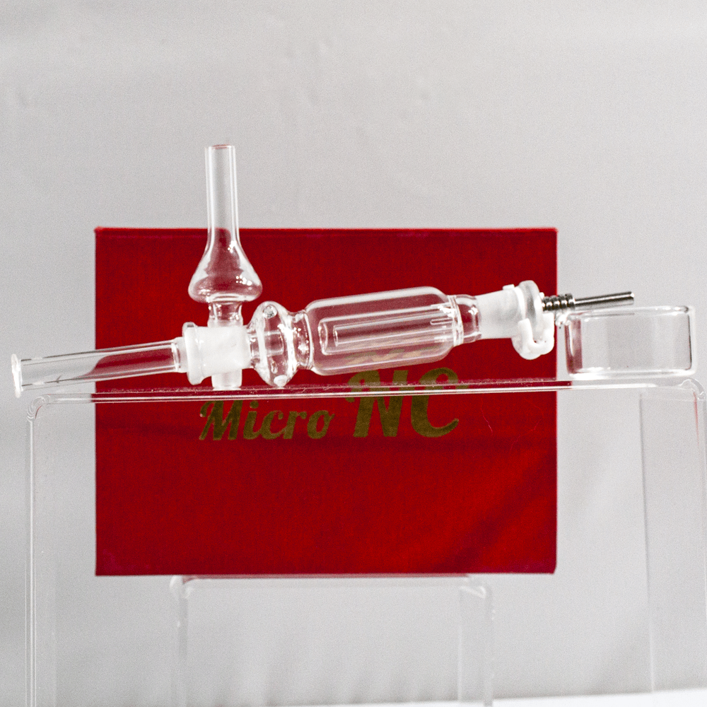 Unique Micro NC Dab Rig Straw Set Cartoon Glass Nectar Collector
