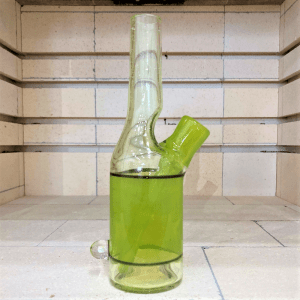 Glass Mechanic Bi-Color Sake Bottle