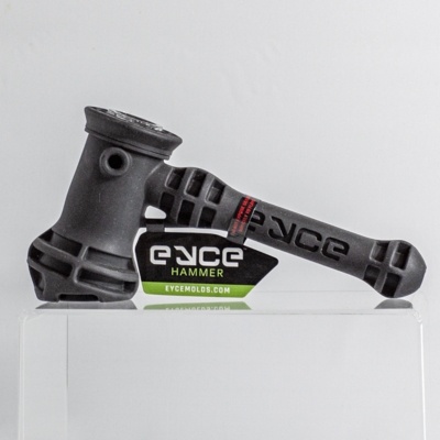 Gray Eyce Platinum-cured Silicone Hammer Hand Pipe