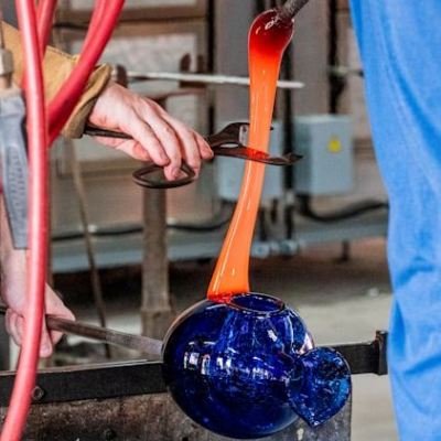 Glassblowing shears