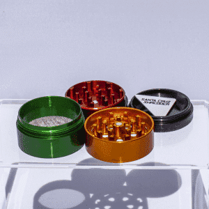 Santa Cruz aluminum grinders in assorted colors
