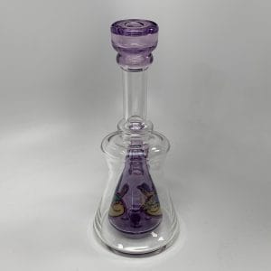 9 Glass Dab Rigs [Purple]  Water Bong Pipes - Mr. Purple - Glass