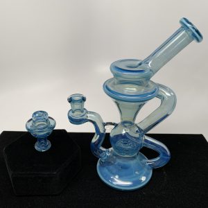 Blob Glass Recycler (Ghost x Blue Stardust)