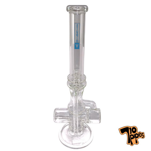 Studio V In-Line Recycler Tube (Green Accent) - Image 3