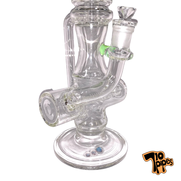 Studio V In-Line Recycler Tube (Green Accent) - Image 4