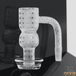 Eternal Quartz Engraved XL Terp Guard - 10mm