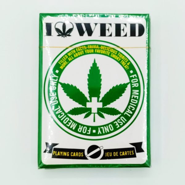 I <3 Hemp Playing Cards