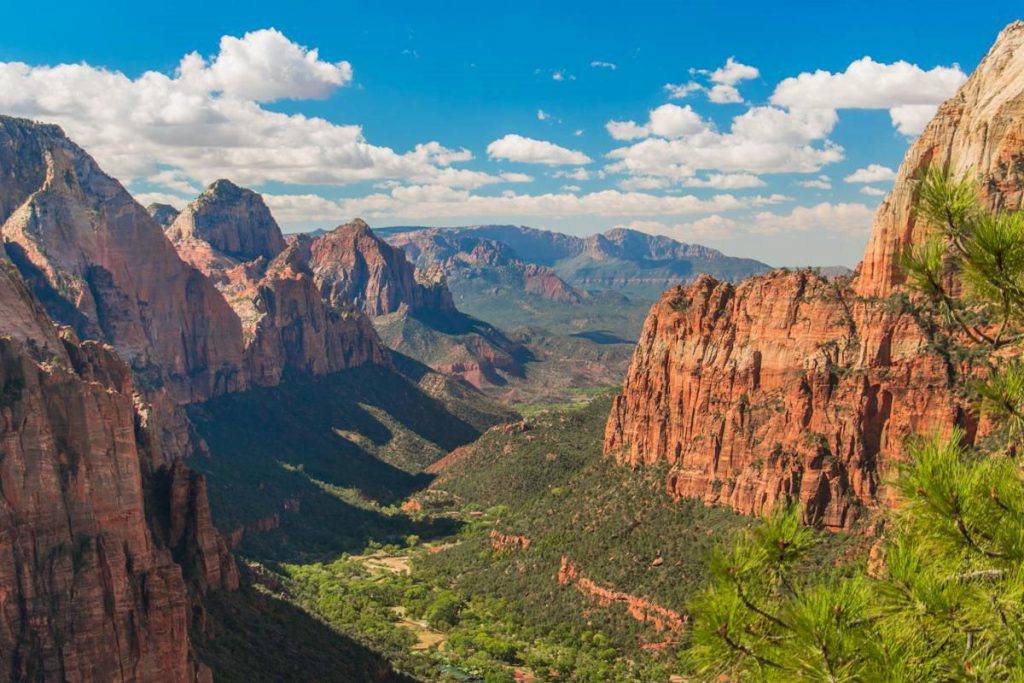 Grand Canyon on cloudy day