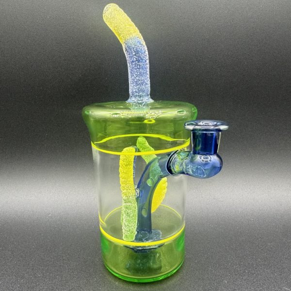 Emperial Glass Cup - Green - Image 2