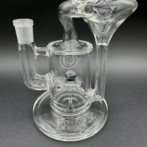 OJ Flame Showerhead Recycler (Black/Crushed Opal) - Image 2